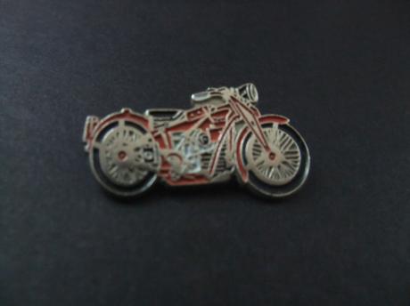 Moto Guzzi C2V racemotor-sportmotor jaren 30, rood